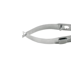 Ciseaux à ressort manuels à pointe fine courbée en acier inoxydable avec options personnalisées pour usage chirurgical - Product Image 5