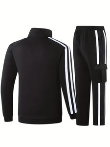 Offre Spéciale survêtement d'hiver décontracté pour hommes personnalisé motif solide jogging survêtement en ligne - Product Image 3