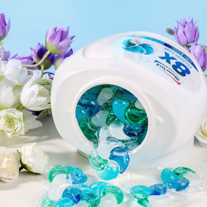 Disponibili 60 Capsule di Detersivo Ecologico Usa e Getta, Profumo di Limone, per Bucato 4-in-1, Pulizia Profonda e Ammorbidente - Product Image 3