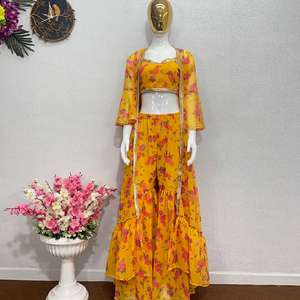 ชุดโกติดิจิทัลพิมพ์ลายแฟนซีชุดปาร์ตี้ดีไซน์ใหม่ - Product Image 1