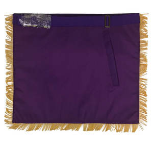 Delantal maestro masónico Premium con bordado a máquina Juego de Regalia de masón hecho a medida Ronpex de alta calidad - Product Image 4