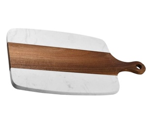 Planche de service multifonctionnelle en marbre et bois rectangulaire de haute qualité bloc à découper planche à découper en bois planche à découper la plus vendue - Product Image 5