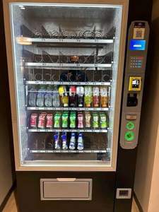 Pequeña máquina expendedora de monedas completamente automática para aperitivos y bebidas Combo pequeña máquina expendedora 150W 50W - Product Image 2