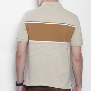 เสื้อยืดลำลองผู้ชายคุณภาพพรีเมียม ทรงปกติ ระบายอากาศได้ดี ผ้าถักผสมคอตตอน/โพลีเอสเตอร์ แห้งเร็ว แขนสั้น สีพื้น - Product Image 3
