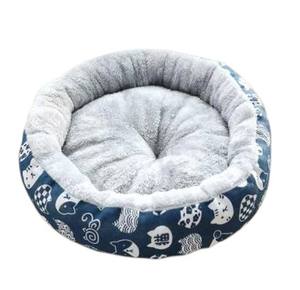 แผ่นรองสัตว์เลี้ยงลายพิมพ์สัตว์ทันสมัยสำหรับสุนัขและแมว พร้อมขนบุและขอบผ้าสีสันสดใส จากเวียดนาม - Product Image 2