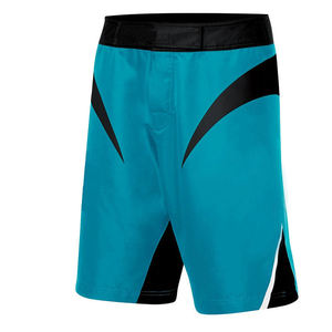 กางเกงขาสั้น MMA ใส่ได้ทั้งชายและหญิงผ้าโพลีเอสเตอร์แห้งเร็วระบายอากาศน้ำหนักเบาดีไซน์แบบใช้ได้ทั้ง100% และชายและหญิง - Product Image 2