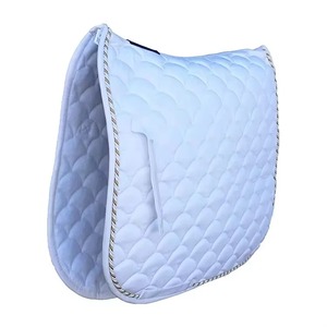 Vente en gros d'usine, tapis de selle d'équitation en laine pour chevaux, sur mesure, imperméable, pour l'équitation western, le dressage, l'équitation - Product Image 2