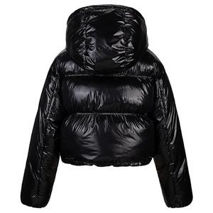Custom Logo Hooded Puffer <b>Jacket</b> High Quality Quilted Winter Outerwear for Outdoor Sports and Casual Wear - Product Image 2