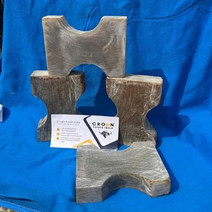 Empuñadura de Espada Yemení Hecha a Mano con Cuerno de Búfalo y Vaca, Tacto Real, Calidad Premium, Forma Natural - Product Image 5