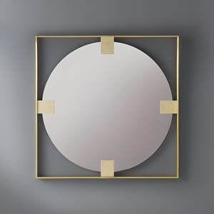 2024กระจกติดผนังทำด้วยมือสไตล์นอร์ดิกทันสมัยคุณภาพที่เชื่อถือได้สำหรับตกแต่งบ้านและงานแต่งงานดีไซน์ล่าสุด - Product Image 3