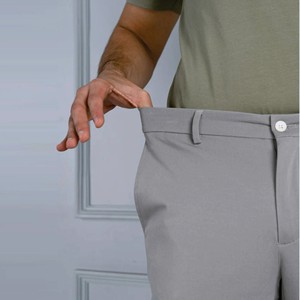 Nueva llegada 2023 Pantalones chinos de zinc para hombre delgado al por mayor de encargo de los hombres casuales lisos OEM bolsillos mar XXS China Technics ARTÍCULO LARGO volar - Product Image 5