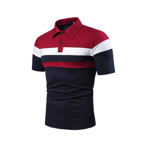Camisetas transpirables para hombre y mujer de moda OEM de alta calidad hechas en fábrica para Polo Patrón sólido Último diseño Colores deslizantes - Product Image 5