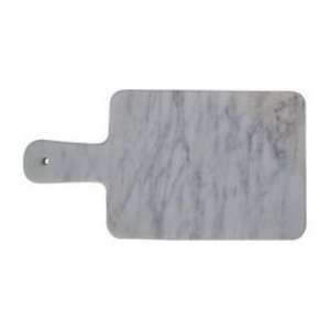 Planche à découper luxueuse en marbre blanc avec accents dorés Touche sophistiquée des comptoirs de cuisine modernes - Product Image 4