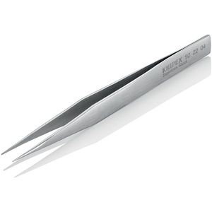 Pinzas Antimagnéticas de Acero Inoxidable Rectas de 130 mm de Largo, KNIPEX Precision, Instrumentos Quirúrgicos Dentales - Product Image 3