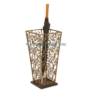 Pure Iron Black Color Powder Coated Indoor Home <b>Umbrella</b> Stand and <b>Holder</b> Exclusive Quality Standard Traditional <b>Umbrella</b> Stand - Product Image 2