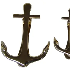 Bronze Anchor paper clip Solid Brass Sailing Decor Nautical Decoration For table and Boats Nautical Anchor Solid Brass anchor