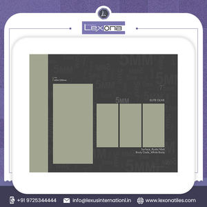 Carrelage intérieur en céramique brillante pour appartement Carrelage mural en marbre émaillé et poli 600x1200mm - Product Image 3