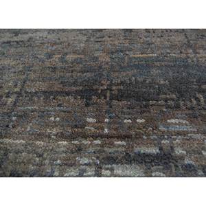 Tapis en laine noué à la main Uvenuti AKWL-13025(CM-01) gris et noir à motif abstrait pour la décoration de la maison, du salon et du couloir - Product Image 3