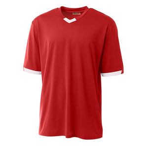 Maillot de baseball à manches courtes, léger, respirant et à séchage rapide, personnalisable avec logo, grandes tailles, vente chaude - Product Image 1