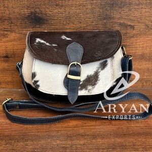 Bolso bandolera de piel de vaca de fabricante clásico de lujo de diseñador nuevo para mujer, bolso de hombro de cuero genuino a la moda para mujer - Product Image 1