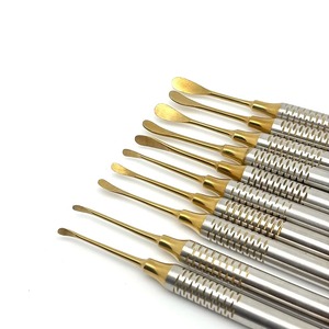 Kit de 10 Piezas de Elevadores Periósticos para Implantes Dentales, Herramienta Separadora Reflectante y Retráctil para Cirugía Periodontal Oral Maxilofacial - Product Image 3