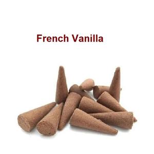 Conos de incienso con fragancia de Vainilla Francesa, al mejor precio suministro a granel (marrón) - Product Image 1