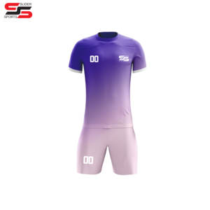 Uniformes de fútbol de secado rápido de alta calidad para jugadores de club de fútbol de nueva temporada personalizados para hombres, ropa deportiva - Product Image 5