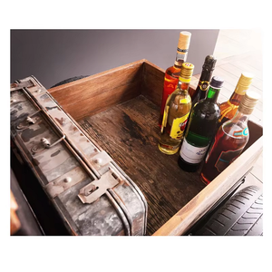 Table basse classique inspirée de la voiture musculaire avec une esthétique frontale unique idéale pour les chambres à thème et les salons 2025 - Product Image 2