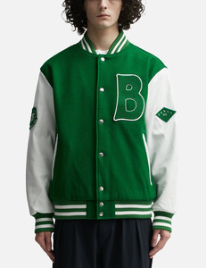 Hot Style Custom Logo Button Ribbed collar With Cuffs <b>Varsity</b> <b>Jacket</b> For <b>Men</b> Letterman College Baseball <b>Bomber</b> <b>Varsity</b> <b>Jacket</b> - Product Image 2