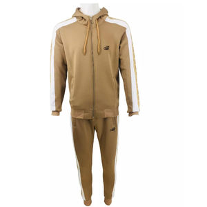 Conjunto Deportivo de Alta Calidad para Hombre, Ropa Deportiva de Invierno, con Capucha, Transpirable, para Entrenamiento, Jogging, Fútbol, con Cordón Ajustable y Estampado - Product Image 1