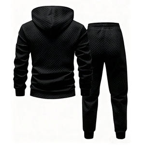 Survêtement en molleton lourd en coton pour homme, lavage vintage, coupe-vent en polyester, OEM, vente en gros, marque privée, B2B - Product Image 2