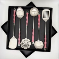 Ensemble de couverts de restaurant à prix d'usine, très vendu, avec manche en résine, ensemble de couverts en métal, provenance Inde par R B Overseas