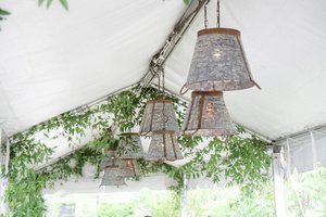 จี้ถังมะกอกวินเทจสังกะสีแบบดั้งเดิมเหล็กแขวนดอกไม้สำหรับตกแต่งสวนและบ้านในสไตล์ - Product Image 3