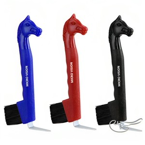 Accesorios de Primera Calidad para el Cuidado de Caballos, Herramienta para Limpiar Cascos de Caballos, Herramienta de Plástico para Limpiar Cascos de Caballos - Product Image 6