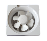 Ventilateur de ventilation/ventilateur d'évacuation à volets automatiques avec moteur en fil de cuivre 100% en matériau PP de 6 8 10 12 pouces (SRL20B/25B/30B)