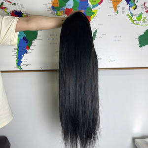 Perruque en cheveux humains de qualité supérieure 2025, cuticules alignées, lisse, perruque en dentelle complète, cheveux blonds, couleur naturelle, extensions de cheveux du Vietnam - Product Image 3