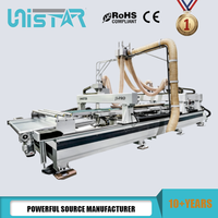 Scie à panneaux CNC automatique UNISTAR, machine professionnelle de découpe de panneaux de bois, scie à panneaux CNC à quatre côtés pour meubles en panneaux