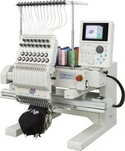 Nueva máquina de bordar comercial MB 7 de siete agujas con pantalla de ordenador remota de 9 puntos (4x7) y área de 9 pulgadas Jumbo - Product Image 1