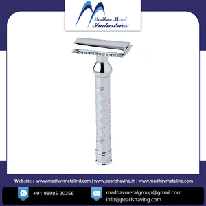 Maquinilla de afeitar de metal de doble filo de calidad superior al por mayor - Product Image 2
