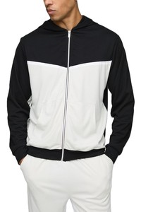 Vente chaude 2025 confortable tissu vêtements de sport hommes survêtements décontractés fermeture éclair complète à manches longues Jogging costume en gros meilleur prix - Product Image 6