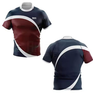 Camiseta de rugby de manga corta superventas de alta calidad y cómoda, transpirable, gran oferta de Pakistán para ropa de fútbol - Product Image 6