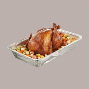 100 pièces en aluminium R29L plateau de service conteneur 4 portions 225x175H35 pour la restauration et le service alimentaire marque CONTITAL - Product Image 5