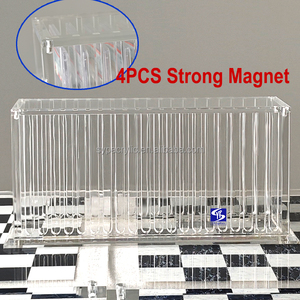 Vente personnalisée SYP pour les cartes classées PSA, support de rangement et d'affichage, cartes à collectionner SLABS, cartes de sport, boîte de collection en acrylique à 20 emplacements - Product Image 5