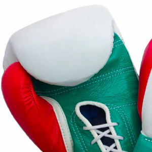 Gants de boxe à lacets Winning, blanc, vert, rouge, cuir véritable, gants d'entraînement professionnels pour la boxe, 8oz, 10oz, 12oz, 14oz, 16oz - Product Image 5