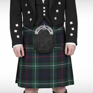 กระโปรงสก็อตไฮแลนด์สำหรับผู้ชายกระโปรงสก็อตสก็อตกระโปรงยาวทนทานพร้อมเอวตกสไตล์โมเดิร์นระบายอากาศ - Product Image 3