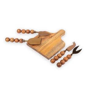 High Quality Customizable Acacia Wood Handle Cheese Knife Set Wood Chopping <b>Boards</b> Natural Kitchen <b>Tools</b> Hot Selling Product - Product Image 1