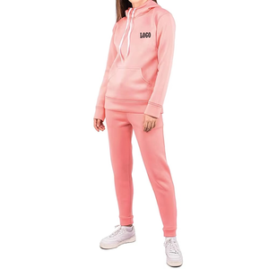 เสื้อครอปมีฮู้ดของผู้หญิงชุดวอร์มผ้าฝ้ายแขนยาวชุดออกกำลังกายโอเวอร์ไซส์ - Product Image 2