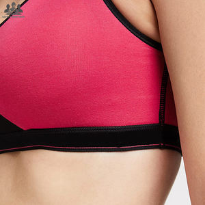 Soutien-gorge de sport sans couture pour femme, haute performance, respirant, écologique, en Spandex/Nylon |   Couleurs et tailles personnalisables |   Vente en gros - Product Image 5
