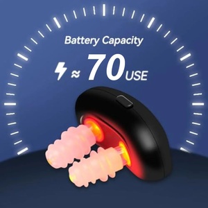 Xách tay điện liệu pháp ánh sáng đỏ chống ngáy nhẹ nhàng thở tập thể dục ánh sáng đỏ thiết bị điều trị mũi cho tất cả các Hình dạng mũi - Product Image 4