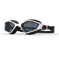 Lunettes de natation hydrodynamiques pour enfants, anti-fuite, anti-UV, avec double sangle en silicone